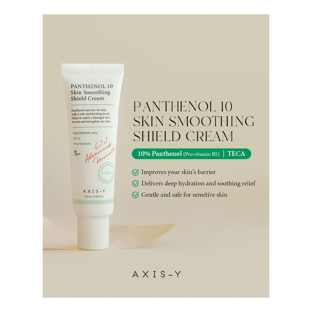 AXIS-Y Panthenol 10 Skin Smoothing Shield Cream - Peaches&Creme Shop Korean Skincare Malta