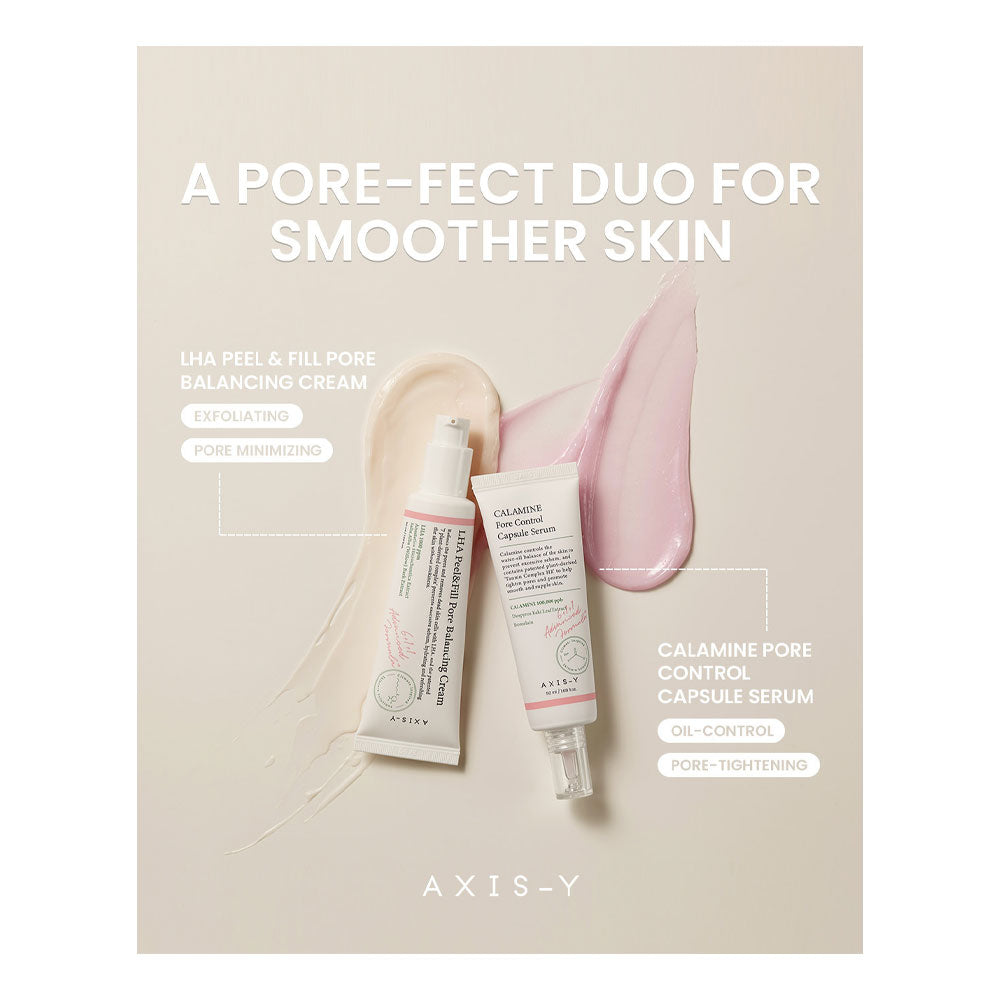 AXIS-Y LHA Peel & Fill Pore Balancing Cream - Peaches&Creme Shop Korean Skincare Malta
