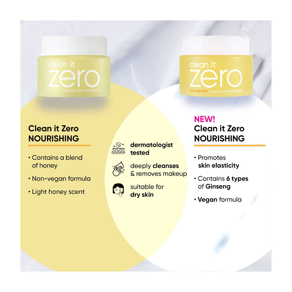 BANILA CO Clean It Zero Cleansing Balm Nourishing - Peaches&Creme Shop Korean Skincare Malta