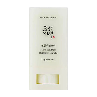 Beauty of Joseon Matte Sun Stick: Mugwort+Camelia - Peaches&Creme Shop Korean Skincare Malta