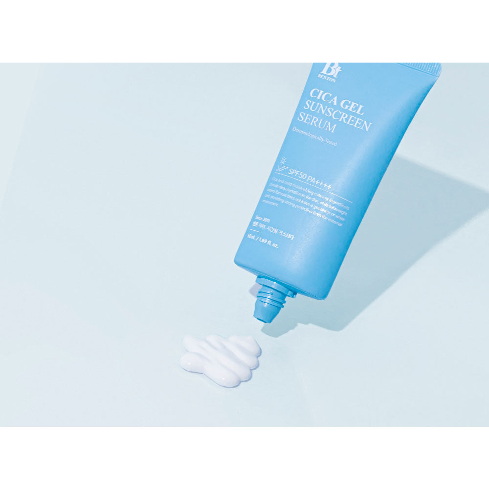 BENTON CICA Gel Sunscreen Serum - Peaches&Creme Shop Korean Skincare Malta