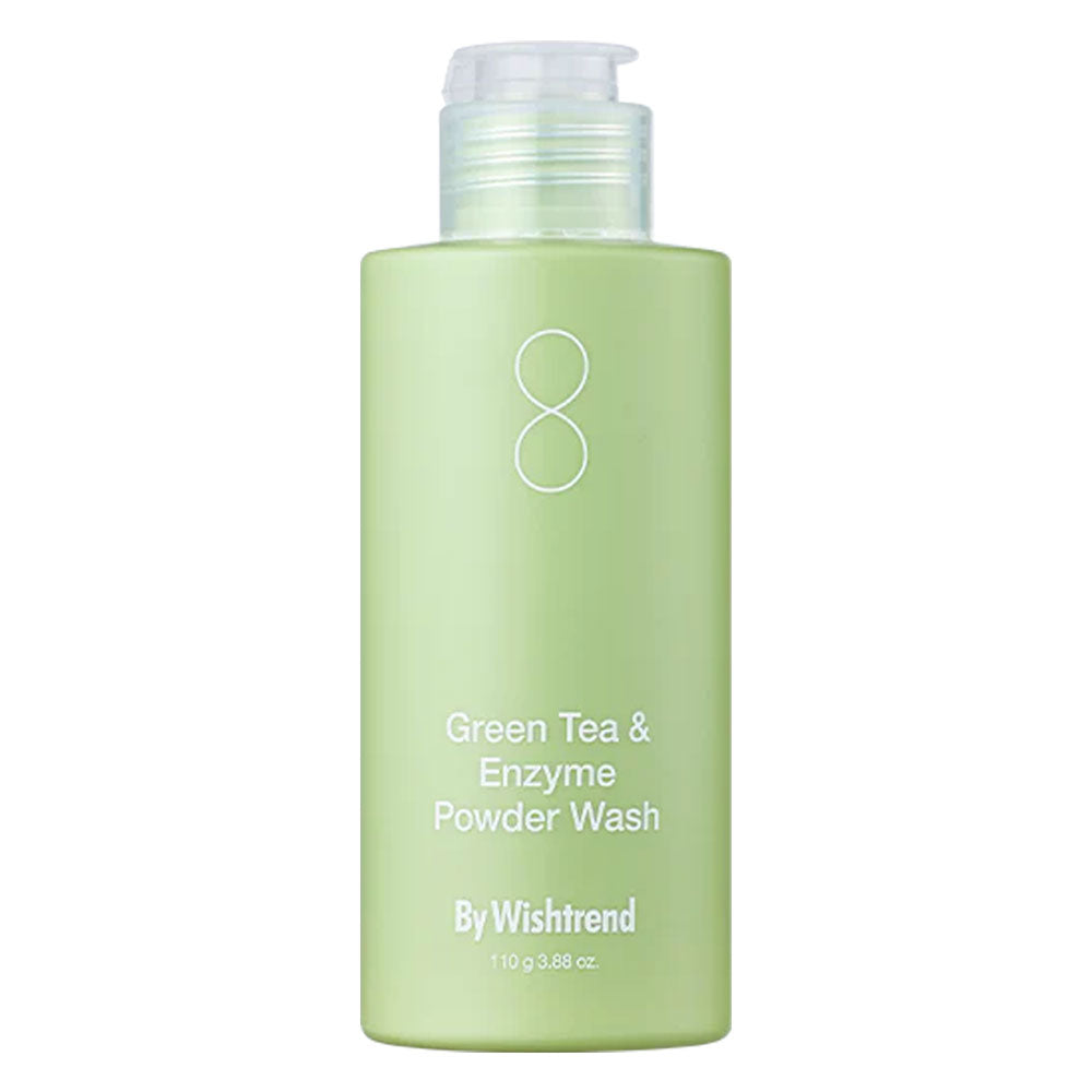 By Wishtrend Green Tea & Enzyme Powder Wash - Peaches&Creme Shop Korean Skincare Malta