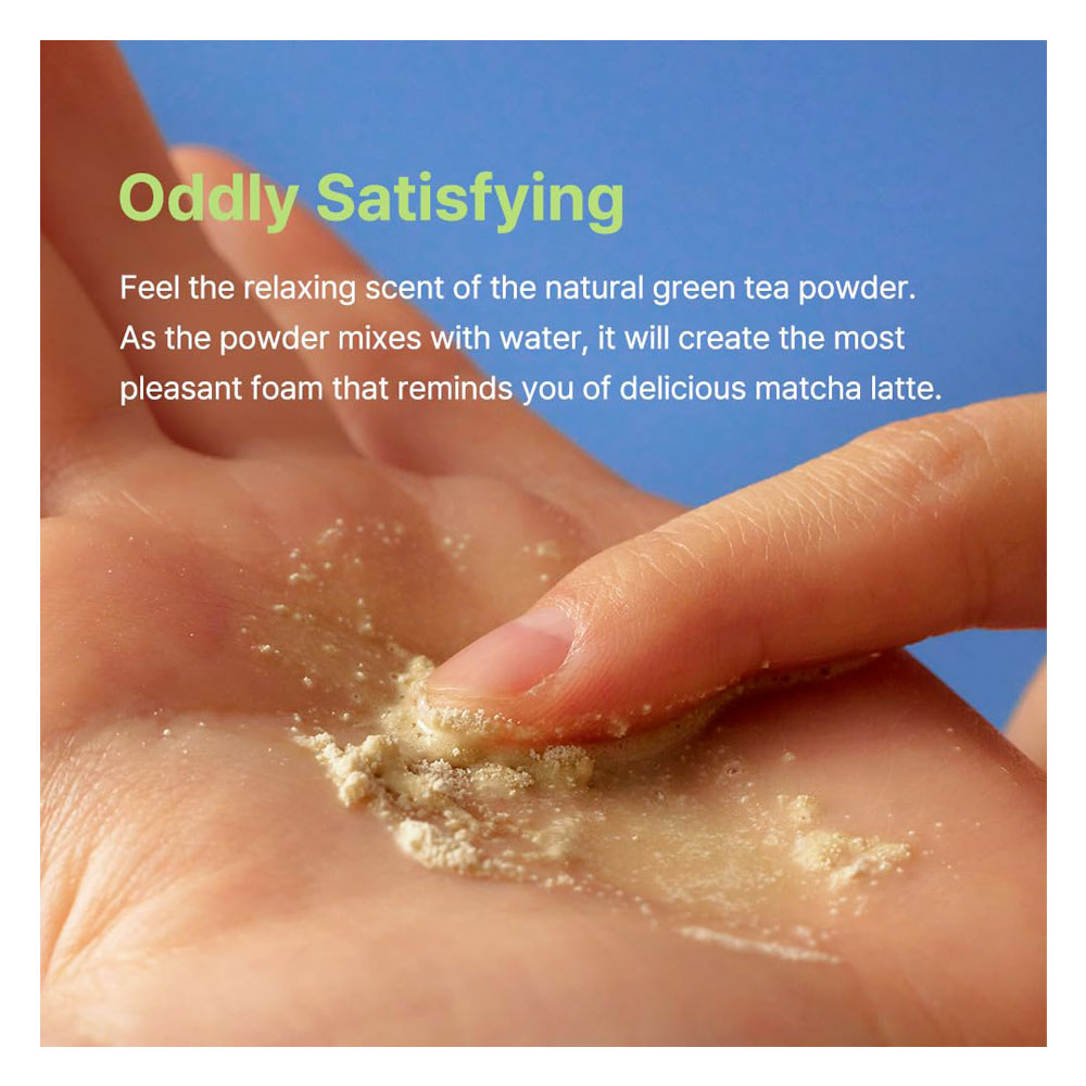 By Wishtrend Green Tea & Enzyme Powder Wash - Peaches&Creme Shop Korean Skincare Malta