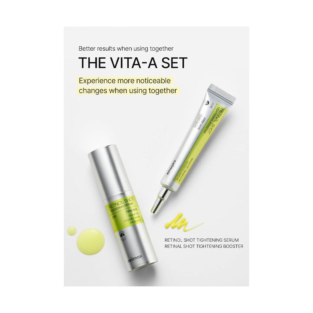 CELIMAX The Vita A Retinal Shot Tightening Booster - Peaches&Creme Shop Korean Skincare Malta