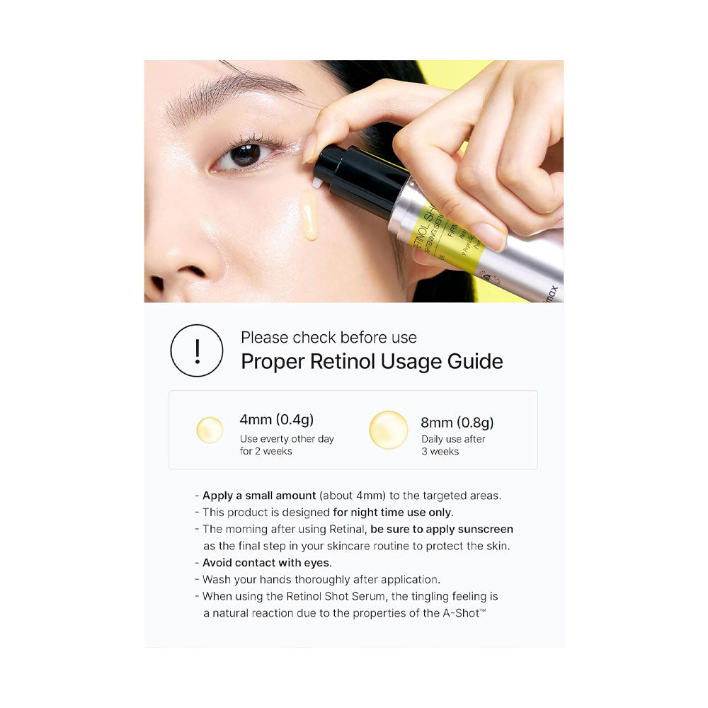 CELIMAX The Vita A Retinol Shot Tightening Serum - Peaches&Creme Shop Korean Skincare Malta