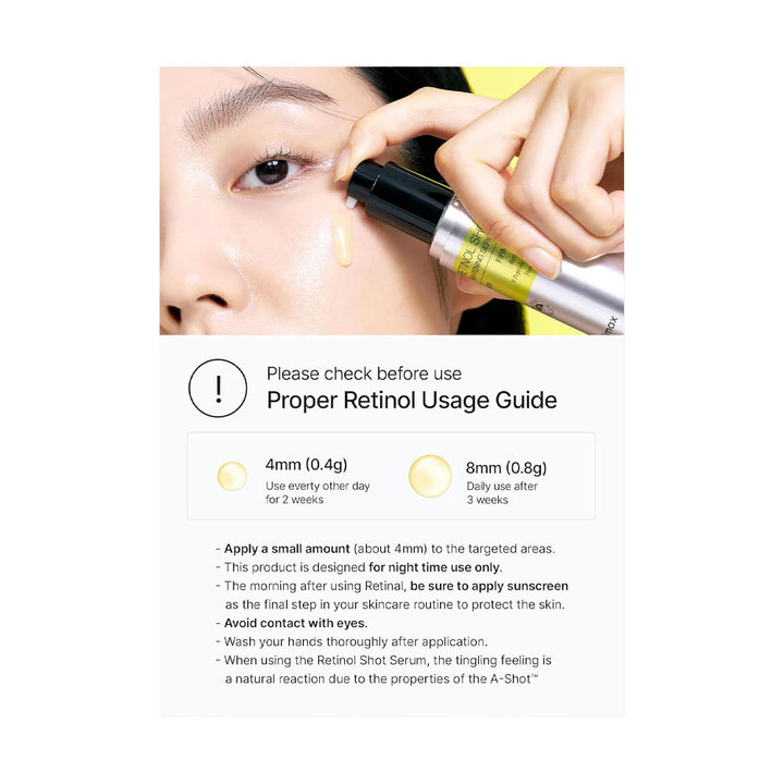 CELIMAX The Vita A Retinol Shot Tightening Serum - Peaches&Creme Shop Korean Skincare Malta