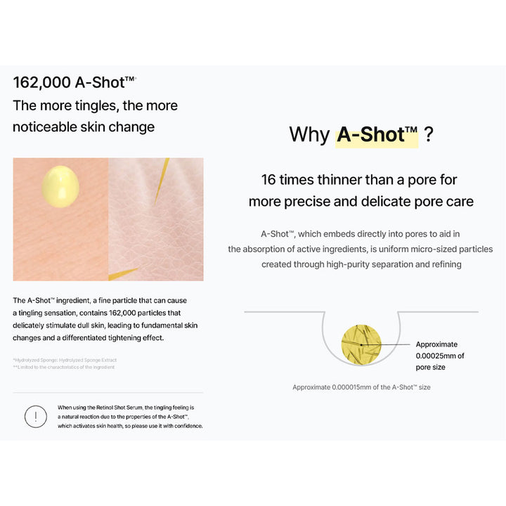 CELIMAX The Vita A Retinol Shot Tightening Serum - Peaches&Creme Shop Korean Skincare Malta