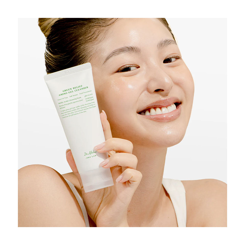 DR. ALTHEA Green Relief Amino Gel Cleanser - Peaches&Creme Shop Korean Skincare Malta