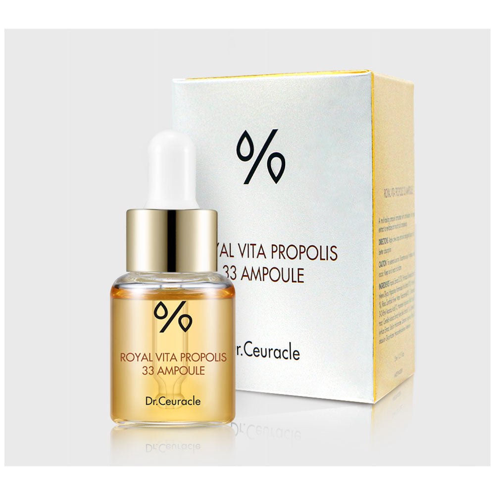 DR. CEURACLE Royal Vita Propolis 33 Ampoule - Peaches&Creme Shop Korean Skincare Malta