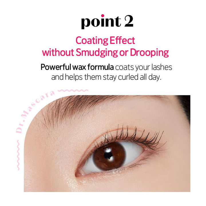 ETUDE Dr.Mascara Fixer Black - Peaches&Creme Shop Korean Skincare Malta