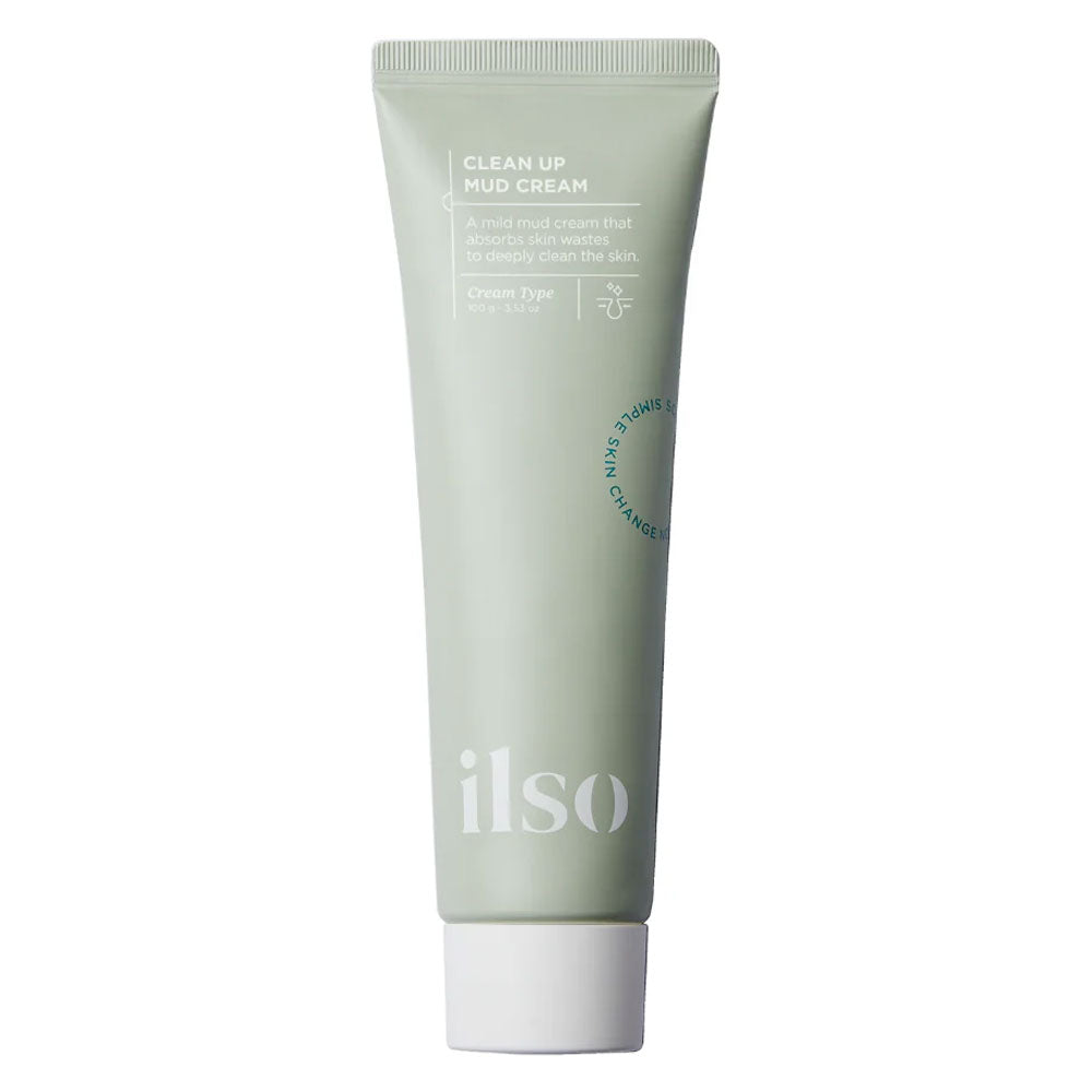 ILSO Clean Mud Cream - Peaches&Creme Shop Korean Skincare Malta