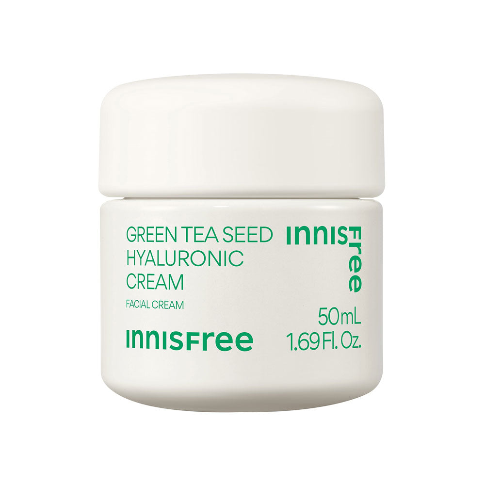 INNISFREE Green Tea Seed Hyaluronic Cream - Peaches&Creme Shop Korean Skincare Malta