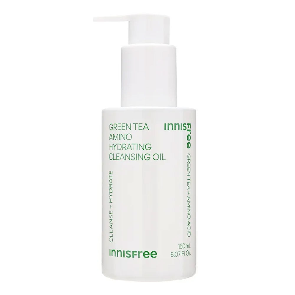 INNISFREE Green Tea Amino Hydrating Cleansing Oil - Peaches&Creme Shop Korean Skincare Malta