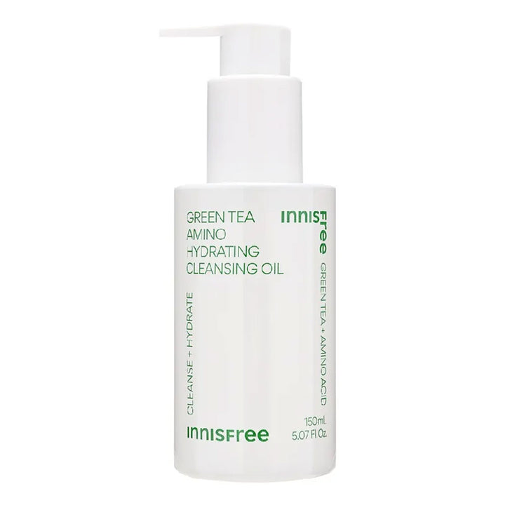 INNISFREE Green Tea Amino Hydrating Cleansing Oil - Peaches&Creme Shop Korean Skincare Malta