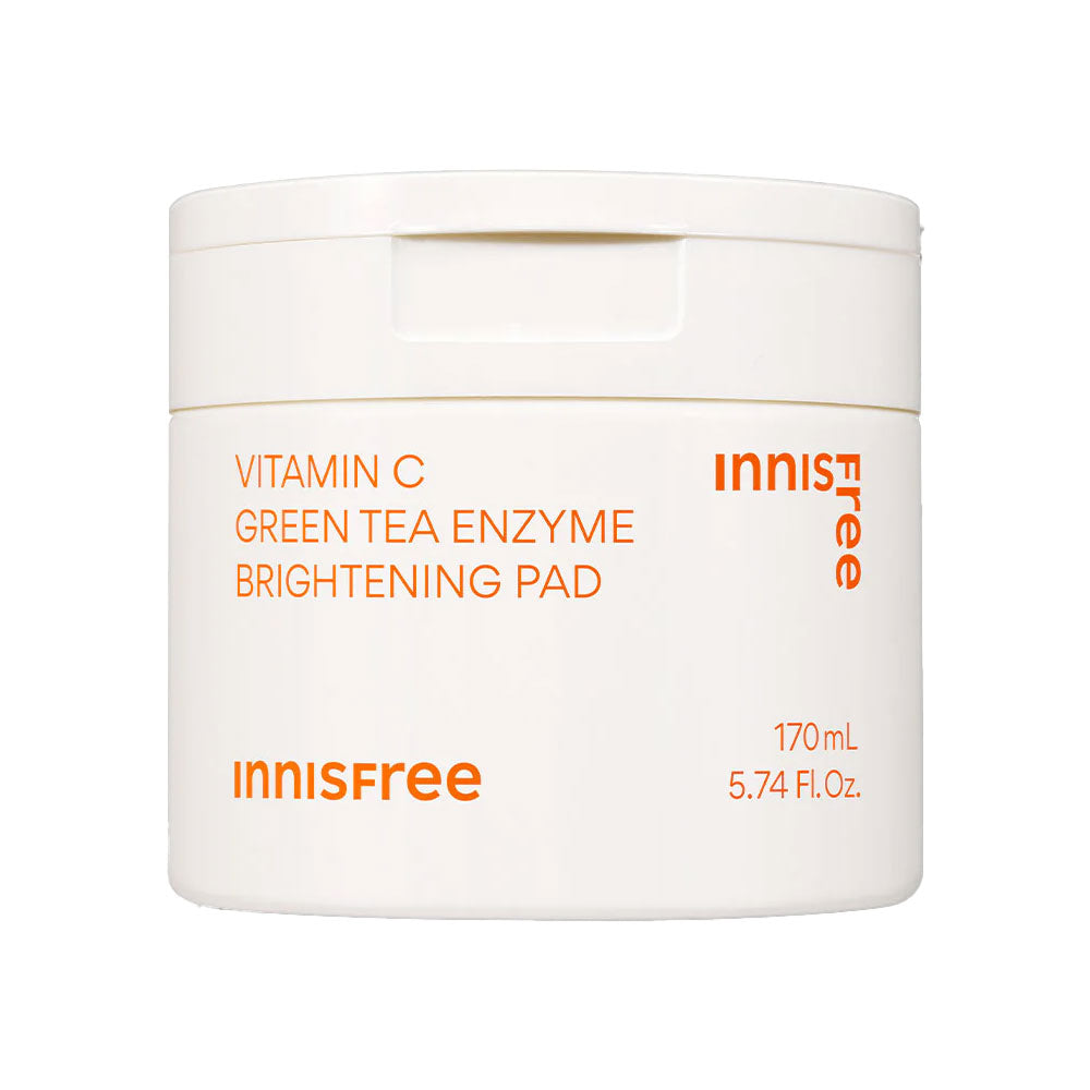 INNISFREE Vitamin C Green Tea Enzyme Brightening Pad - Peaches&Creme Shop Korean Skincare Malta
