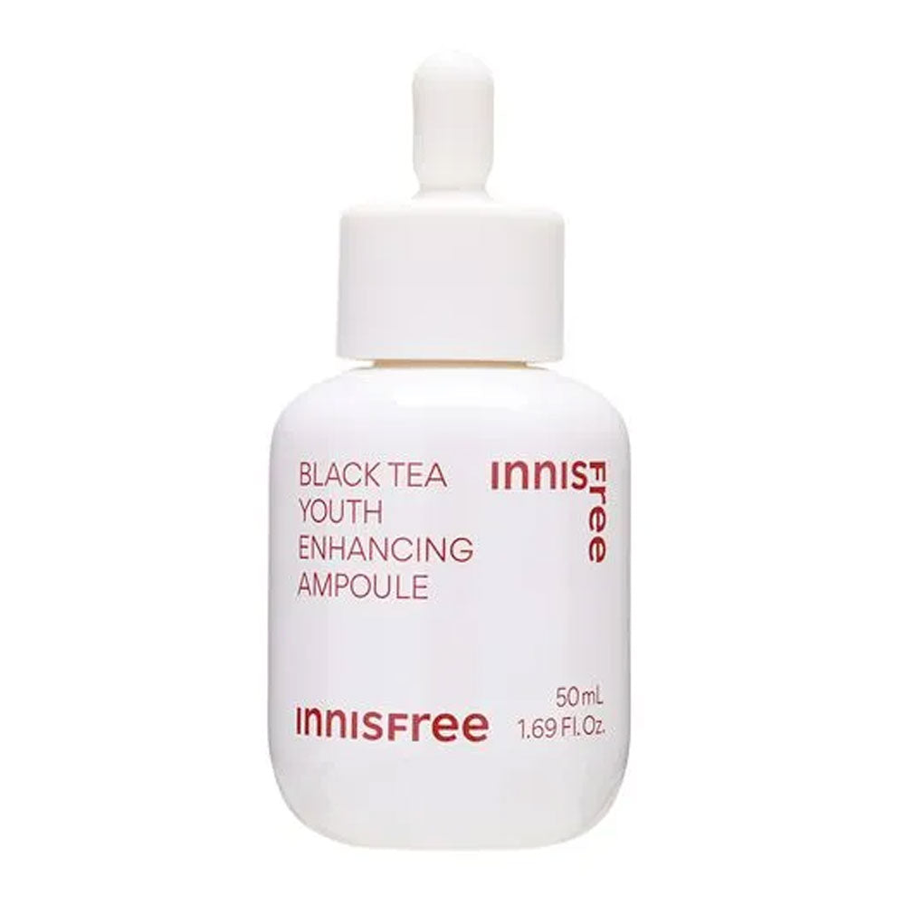 INNISFREE Black Tea Youth Enhancing Ampoule - Peaches&Creme Shop Korean Skincare Malta