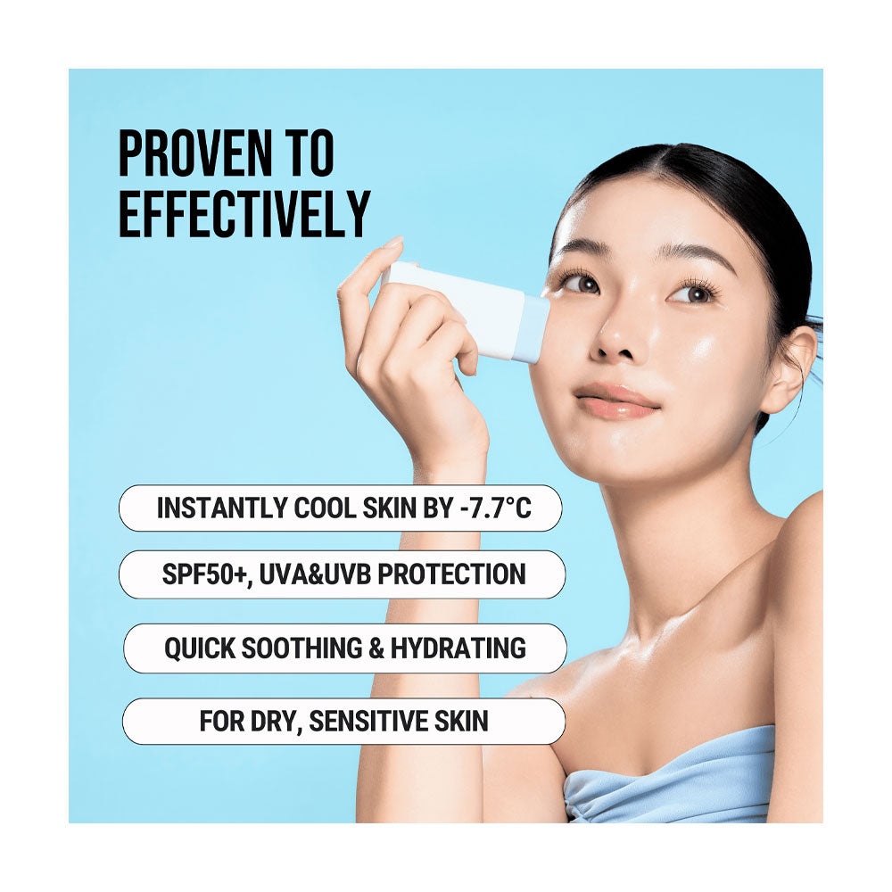 JUMISO Waterfull Hyaluronic Cooling Sunstick - Peaches&Creme Shop Korean Skincare Malta