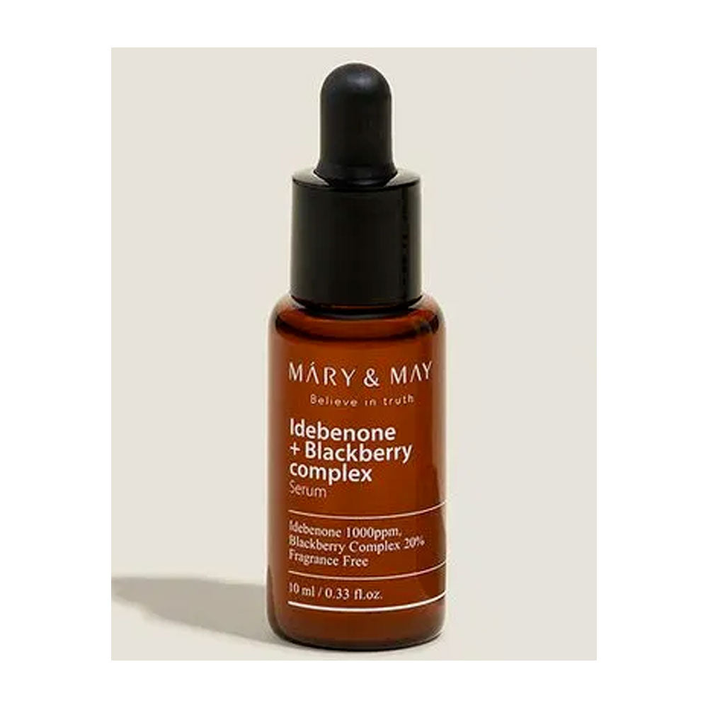 MARY & MAY Idebenone + Blackberry Complex Serum - Peaches&Creme Shop Korean Skincare Malta