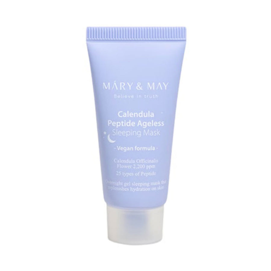 MARY & MAY Calendula Peptide Ageless Sleeping Mask - Peaches&Creme Shop Korean Skincare Malta