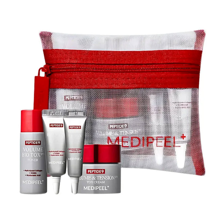 MEDI-PEEL Peptide 9 Volume Bio Tox Trial Kit - Peaches&Creme Shop Korean Skincare Malta