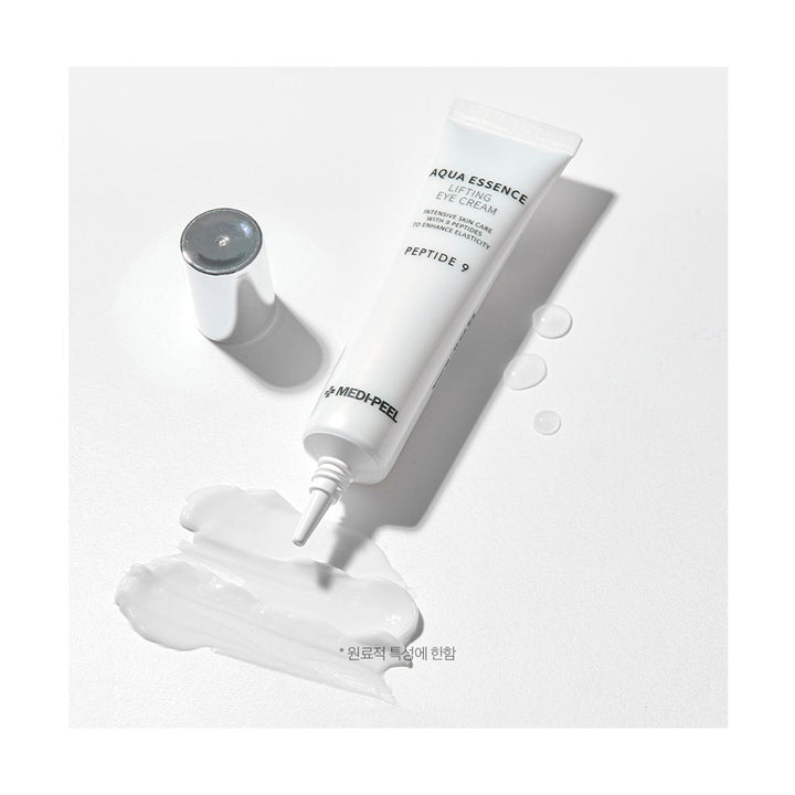 MEDI-PEEL Peptide 9 Aqua Essence Lifting Eye Cream - Peaches&Creme Shop Korean Skincare Malta