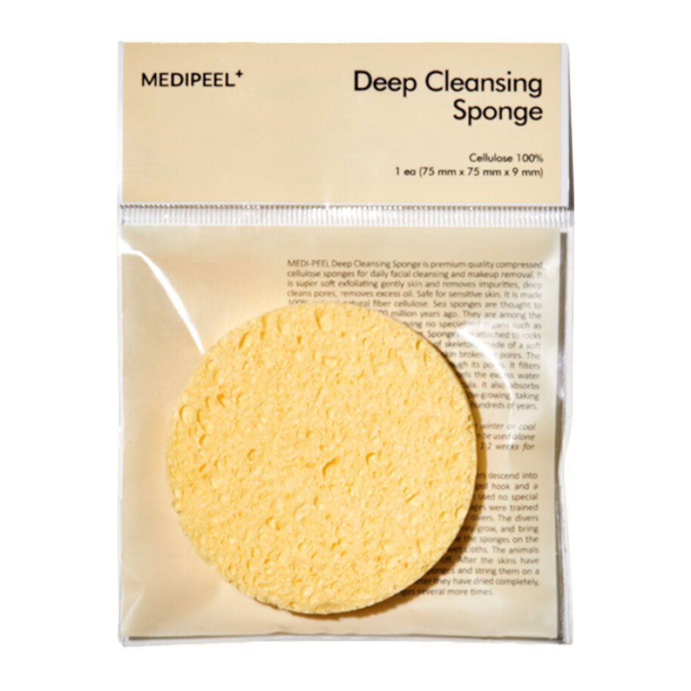 MEDI-PEEL Deep Cleansing Sponge - Peaches&Creme Korean Skincare Malta
