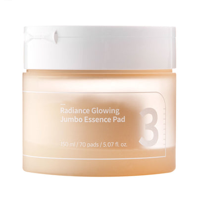 NUMBUZIN No. 3 Radiance Glowing Jumbo Essence Pad - Peaches&Creme Shop Korean Skincare Malta