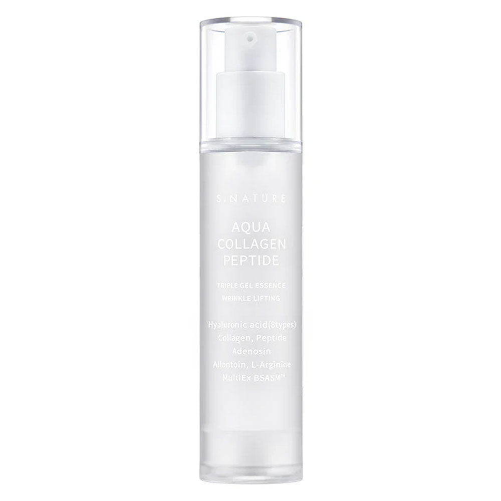 S.NATURE Aqua Collagen Peptide Triple Gel Essence - Peaches&Creme Shop Korean Skincare Malta