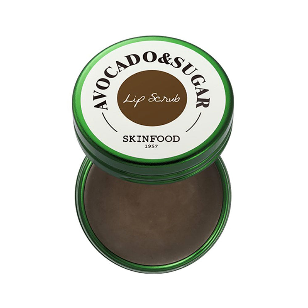 SKINFOOD Avocado & Sugar Lip Scrub - Peaches&Creme Shop Korean Skincare Malta