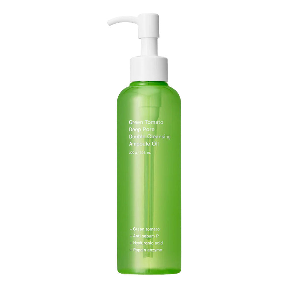 SUNGBOON EDITOR Green Tomato Double Cleansing Ampoule Oil - Peaches&Creme Shop Korean Skincare Malta