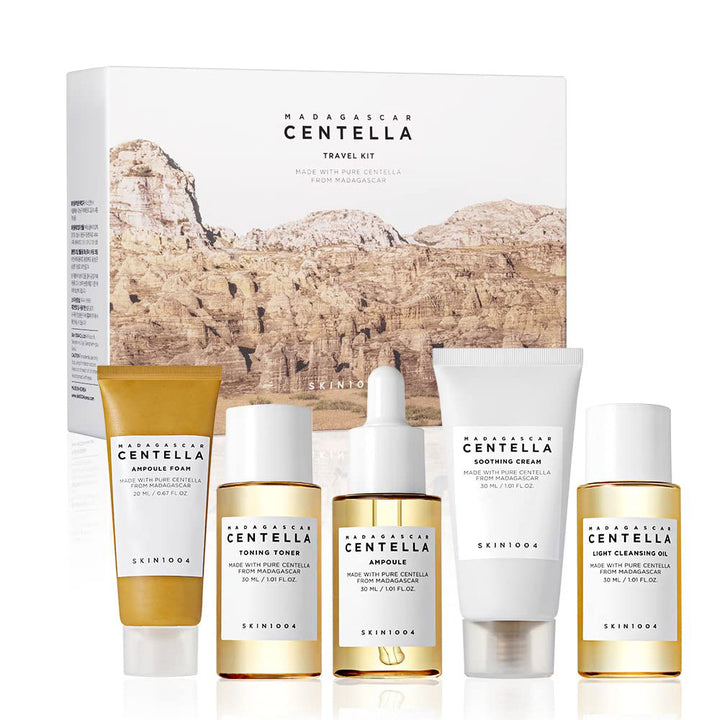 Skin1004 Madagascar Centella Travel Kit - Peaches&Creme Korean Skincare Malta