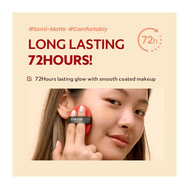 TIRTIR Mask Fit Red Cushion - Peaches&Creme Shop Korean Skincare Malta TIRTIR Mask Fit Red Cushion - Peaches&Creme Shop Korean Skincare Malta