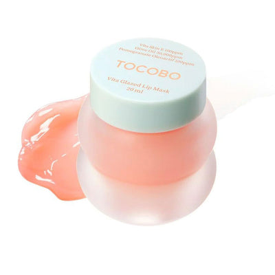 TOCOBO Vita Glazed Lip Mask - Peaches&Creme Shop Korean Skincare Malta
