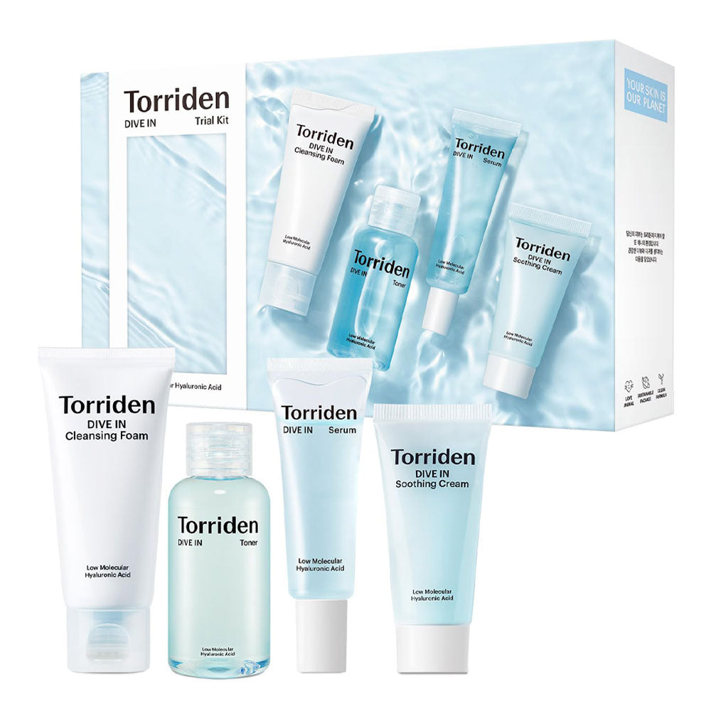 TORRIDEN DIVEIN Skin Care Trial Kit Peaches&Creme Korean Skincare