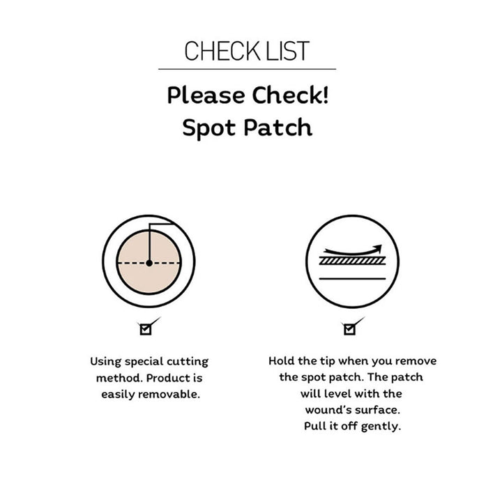 VT Cica Spot Patch - Peaches&Creme Shop Korean Skincare Malta