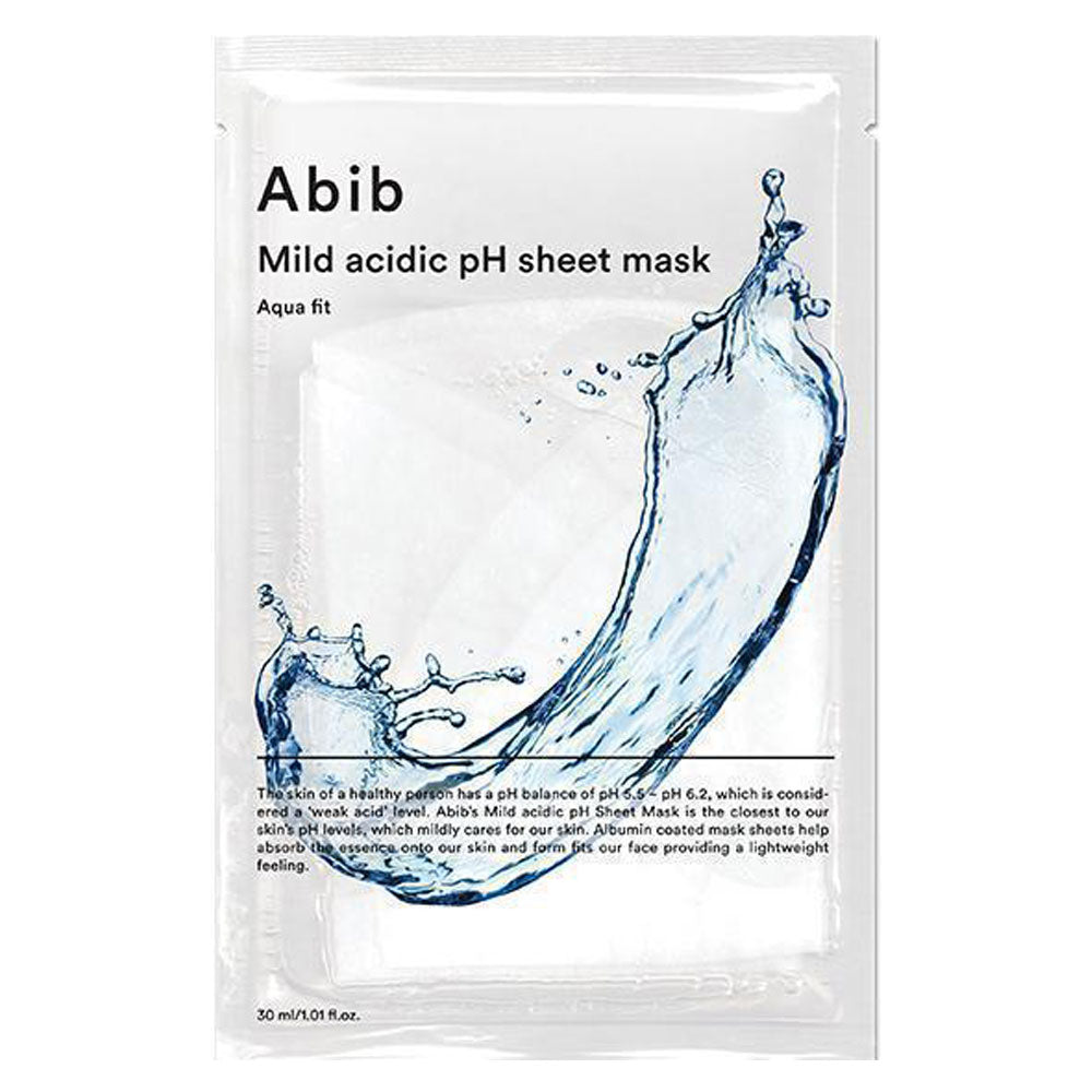 Mild Acidic Ph Aqua Sheet Mask