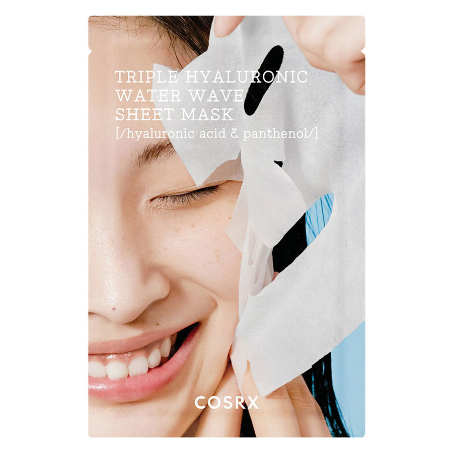 COSRX Hydrium Triple Hyaluronic Water Wave Sheet Mask - Peaches&Creme Shop Korean Skincare Malta