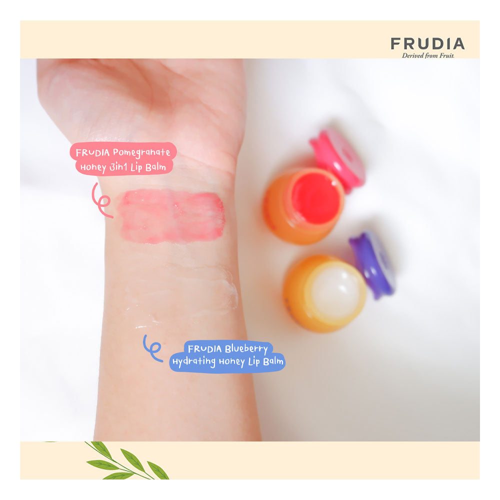 FRUDIA Pomegranate Honey 3-in-1 Lip Balm - Peaches&Creme Shop Korean Skincare Malta