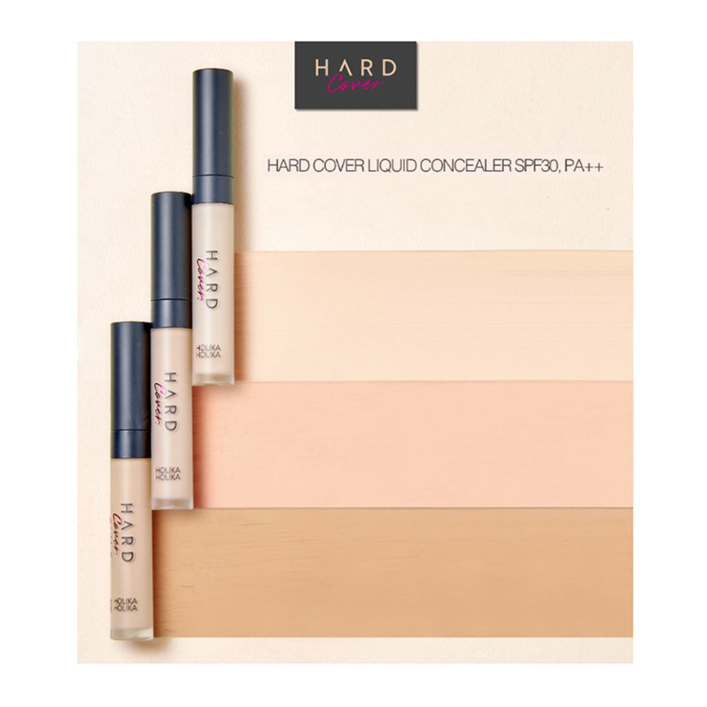 HOLIKA HOLIKA Hard Cover Liquid Concealer - Peaches&Creme Shop Korean Skincare Malta