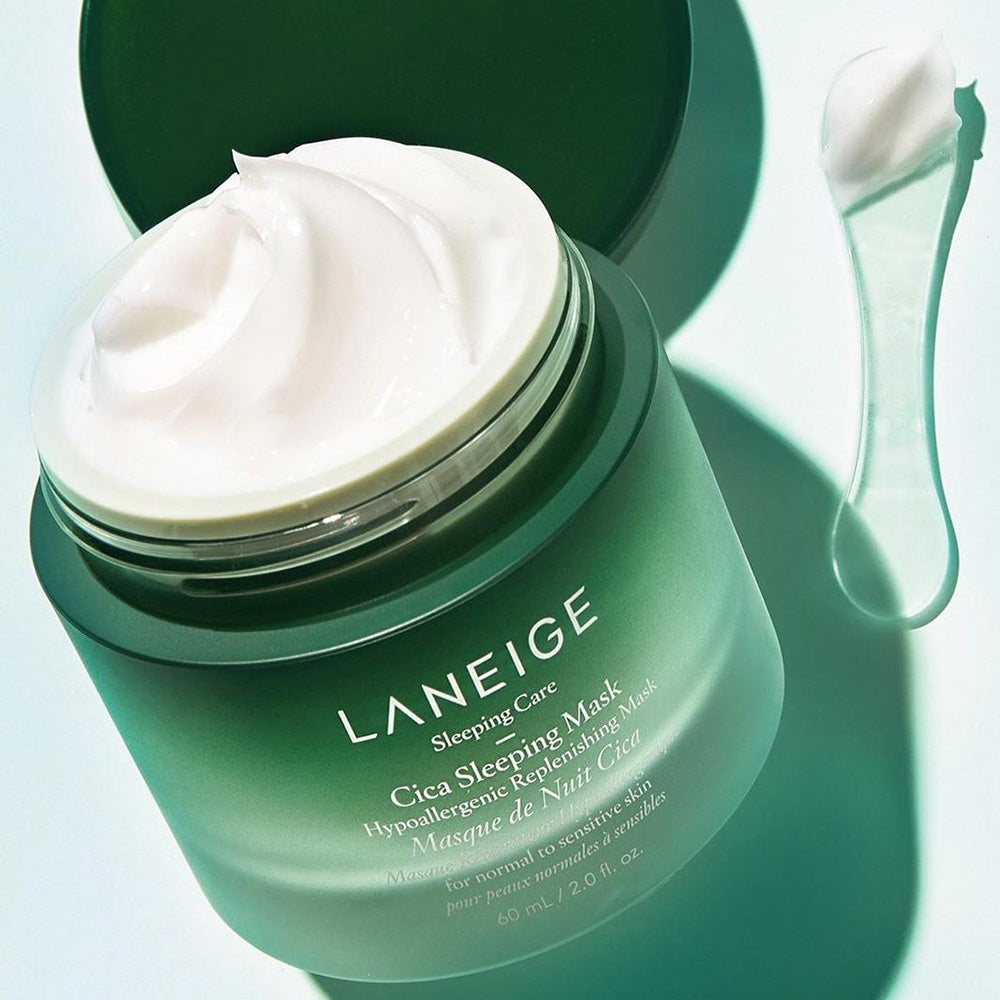 Laneige Cica Sleeping Mask - Peaches&Crème K-Beauty and Skincare