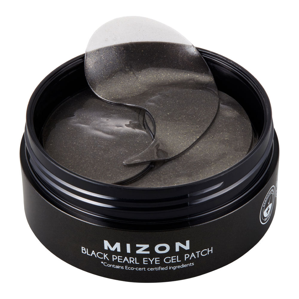 MIZON Black Pearl Gel Eye Patch - Peaches&Creme Shop Korean Skincare Malta