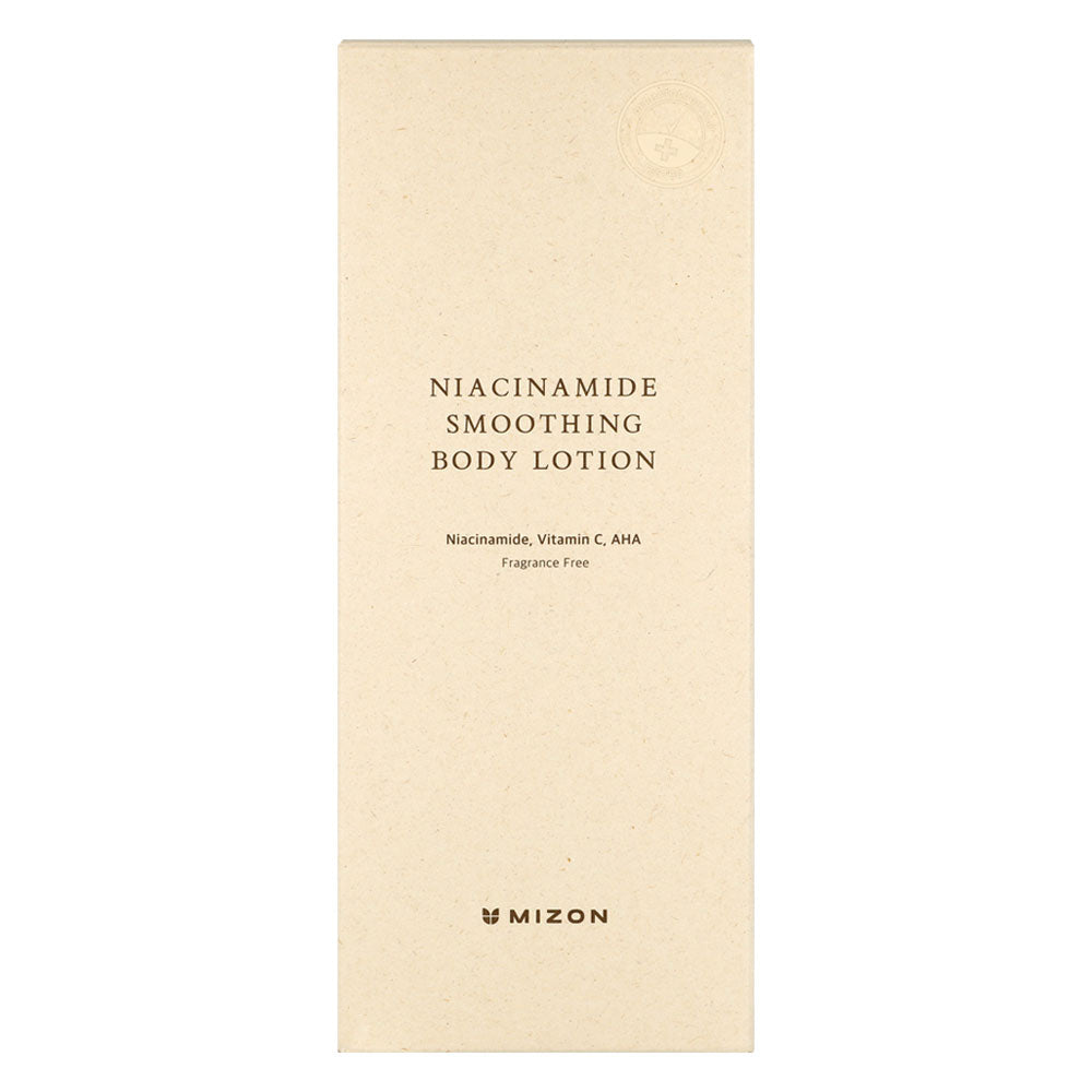 Mizon Niacinamide Smoothing Body Lotion - Peaches&Creme Shop Korean Skincare Beauty Malta