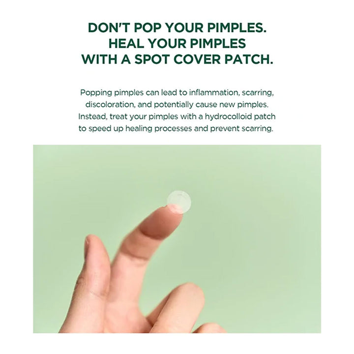 SKIN1004 Tea-Trica Spot Cover Patch - Peaches&Creme Shop Korean Skincare Malta