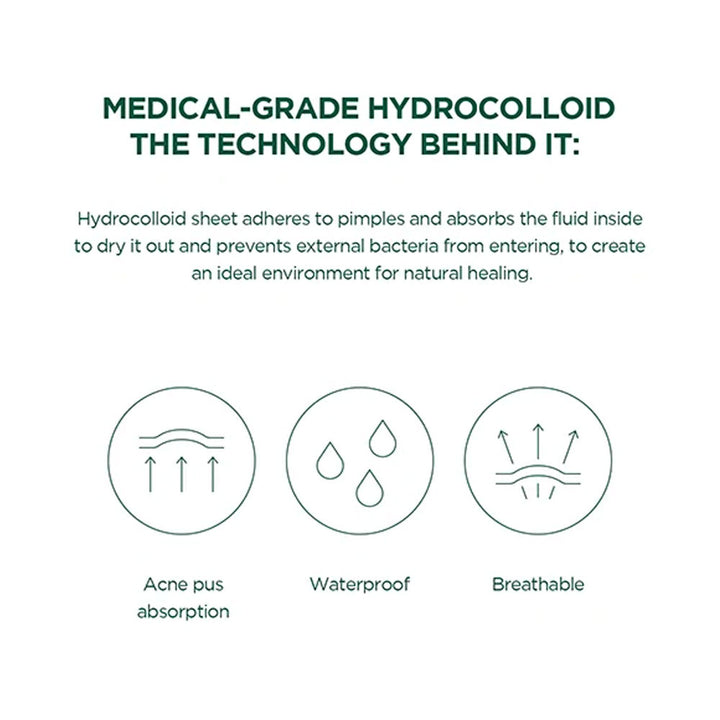 SKIN1004 Tea-Trica Spot Cover Patch - Peaches&Creme Shop Korean Skincare Malta