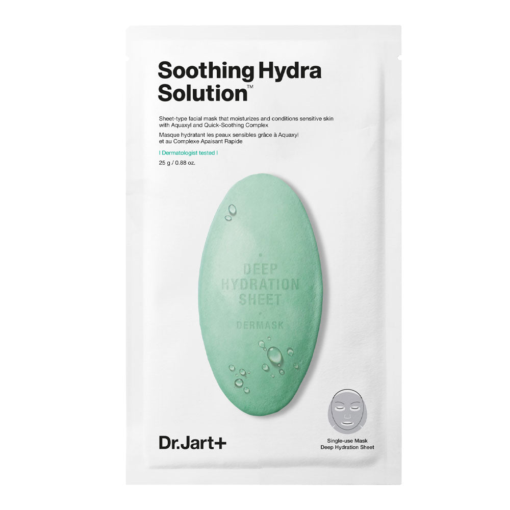 Dr. Jart+ Dermask™ Soothing Hydra Solution Sheet Mask - Peaches&Creme Shop Korean Skincare Malta
