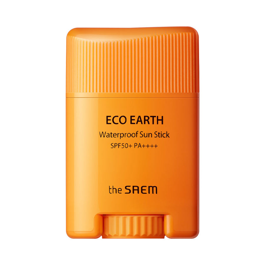 THE SAEM Eco Earth Waterproof Sun Stick SPF50+ PA++++ - Peaches&Creme Shop Korean Skincare Malta