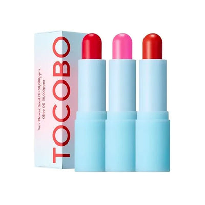 TOCOBO Glass Tinted Lip Balm - Peaches&Creme Shop Korean Skincare Malta
