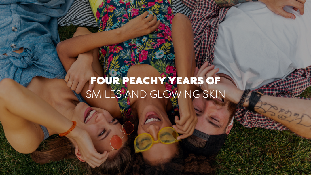 Blooming through love and joy: It's our 4th birthday!  - Peaches&Creme K-Beauty and Skincare Shop