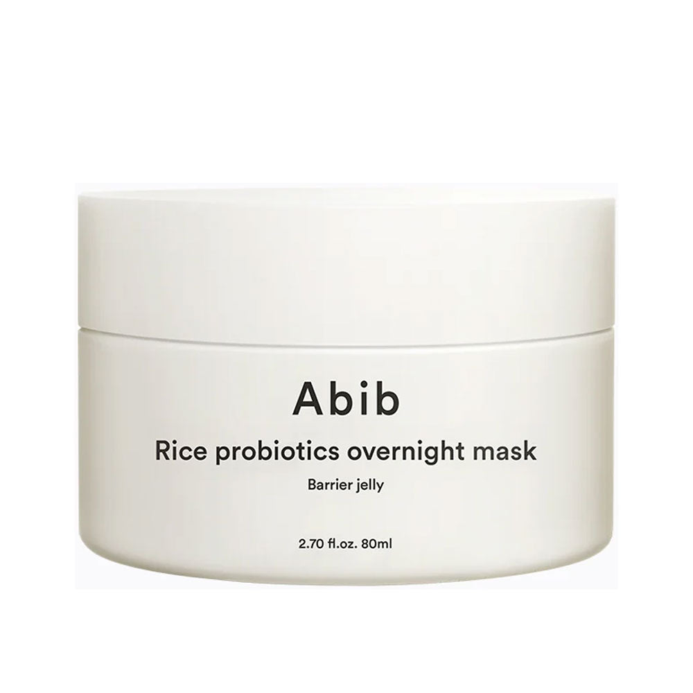 ABIB Rice Probiotics Overnight Mask Barrier Jelly - Peaches&Creme Shop Korean Skincare Malta