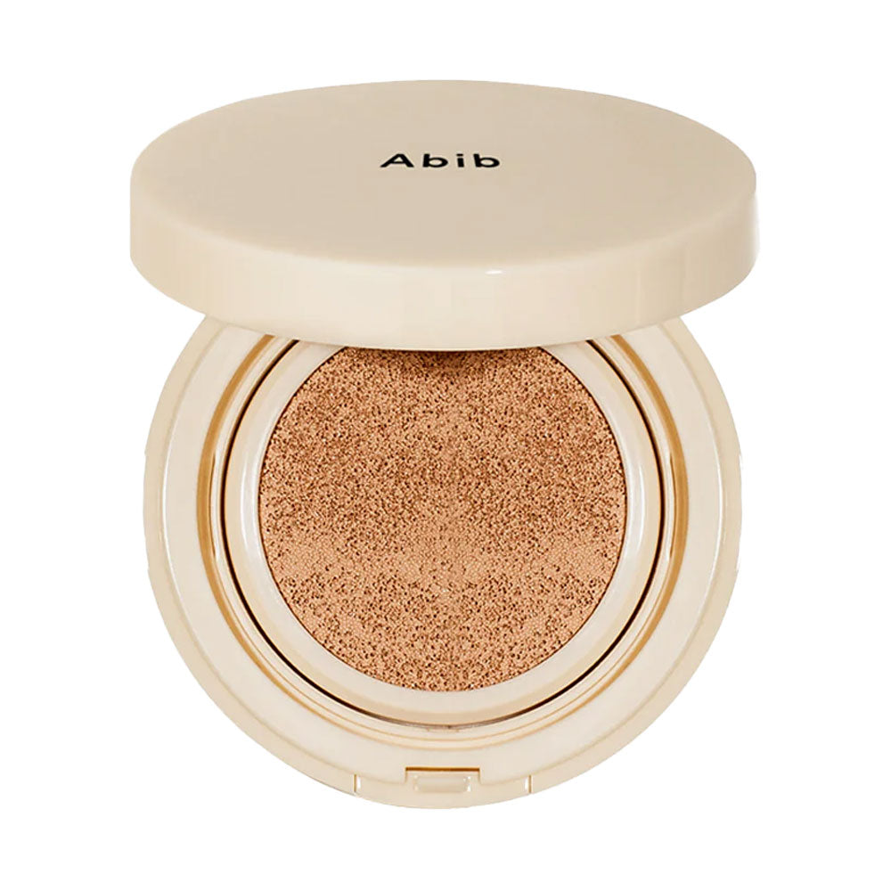 ABIB Brightening Cushion Compact Velvet Veil SPF50+ PA+++ - Peaches&Creme Shop Korean Skincare Malta